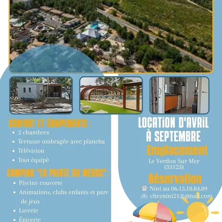 Kamp alanı Chez Nini Et Pat Le Verdon-sur-Mer